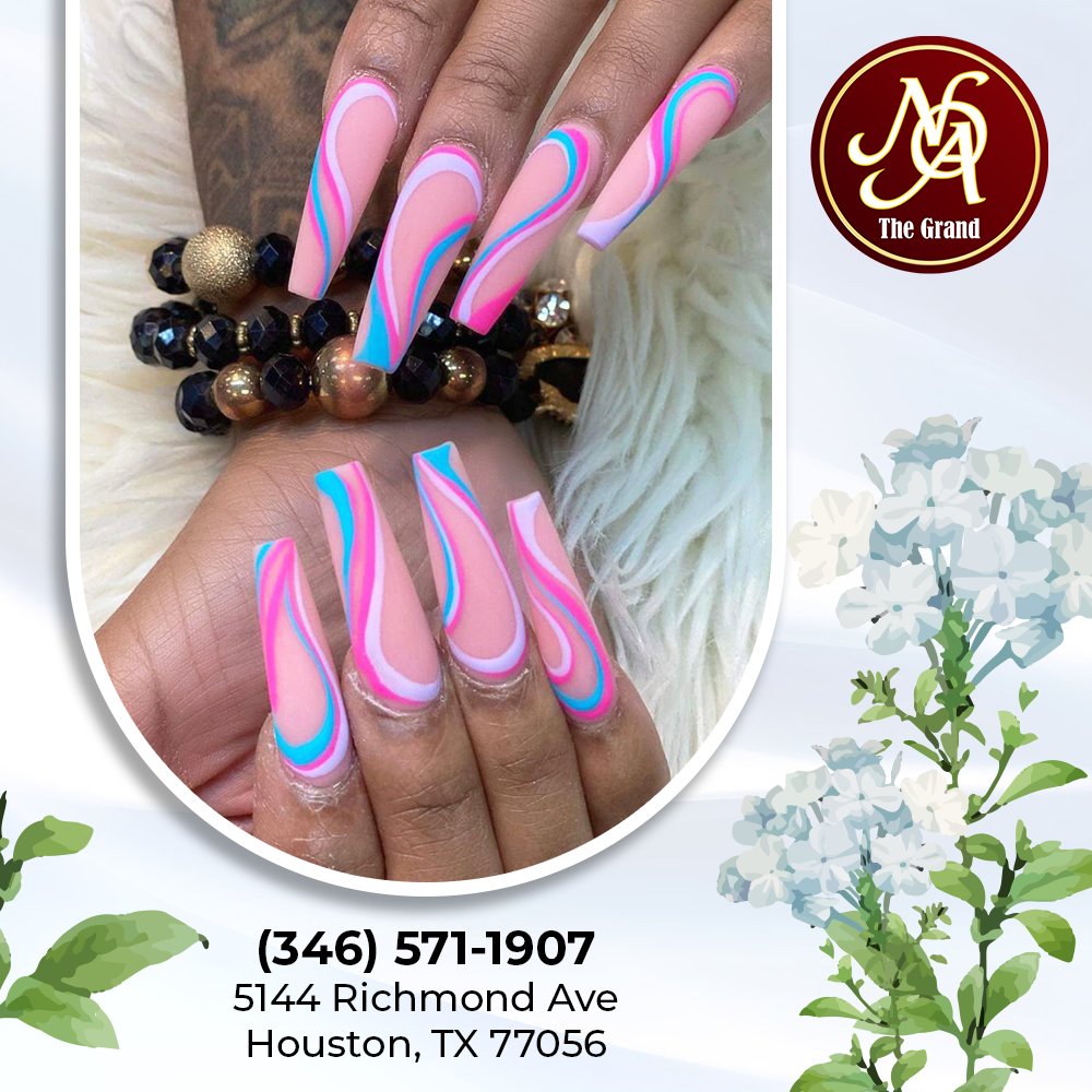 💗Swirling into Easter with these colorful, playful nails! 💅✨
#thegrandnailsofamerica #nailsofamerica #nailsalon #nailsalontx #nailsalonhouston #nail #manicure #pedicure #acrylicnails #nailsoftheday #fashion #nails #nail #instanails #nailsdid #nailpro #nailporn #beauty