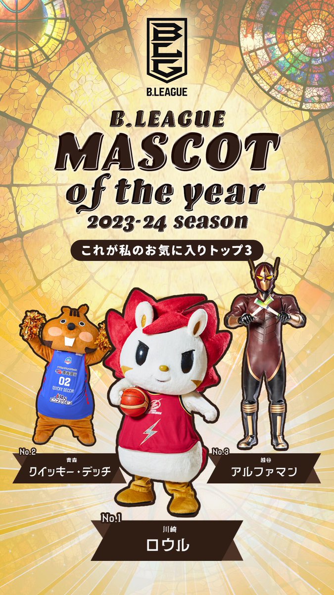 #Bリーグマスコット 
#サンダくん
#マイメン
#とり