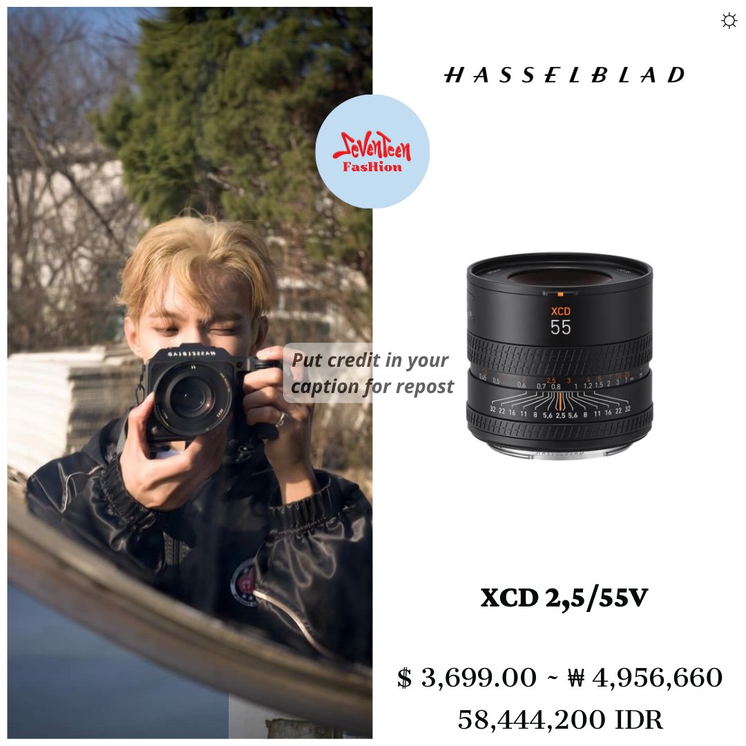 DK Camera in DK Instagram Update (240322) 1. Hasselblad Camera 2