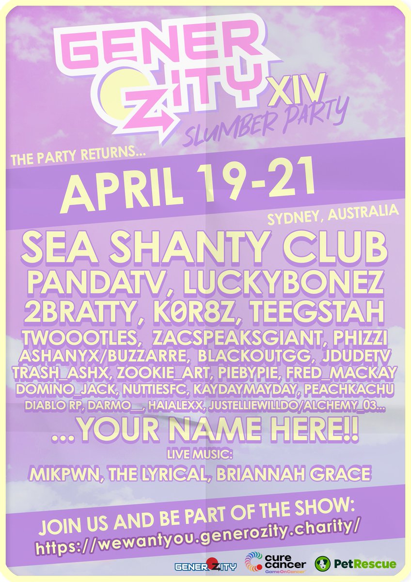 Our worst kept secret is finally out
wewantyou.generozity.charity