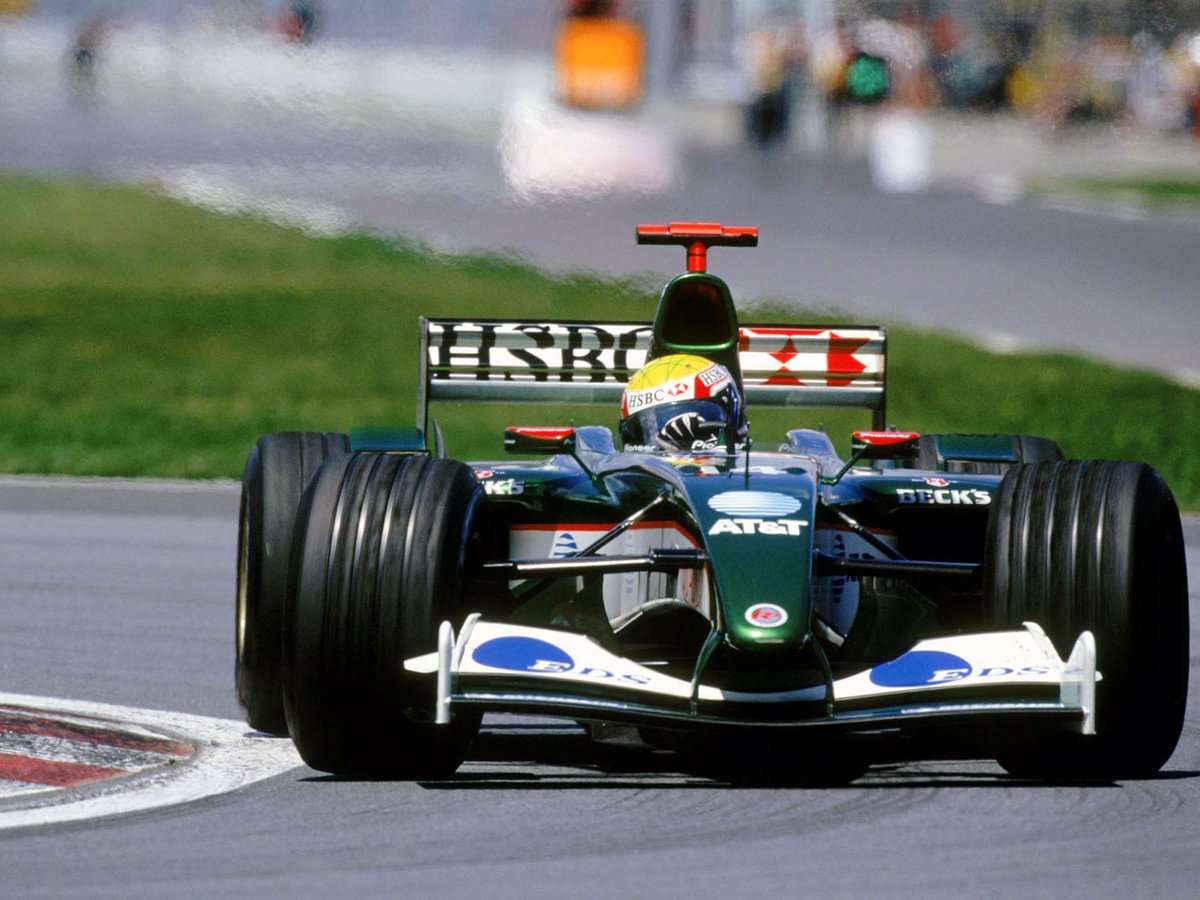 2003 CANADA Mark Webber, Jaguar-Cosworth R4, Montreal #F1