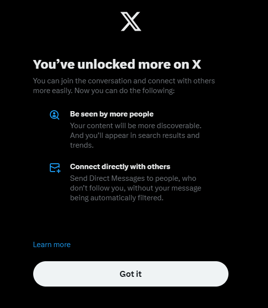 WAS I PREVIOUSLY NOT ALLOWED???