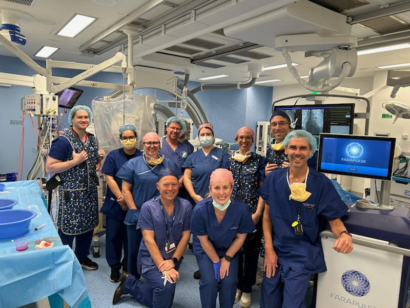 Dr. Jonathan Lipton (@epinnovation) on Twitter photo Privileged to start pulse field ablation at <a href="/TasmaniaHealth/">Department of Health, Tasmania</a> . Great efforts by our cardiology/Cath lab team and the
amazing <a href="/Mel_Gunawardene/">Melanie Gunawardene</a> for proctoring us! #epeeps <a href="/JoshuaHawson/">Joshua Hawson</a> Privileged to start pulse field ablation at <a href="/TasmaniaHealth/">Department of Health, Tasmania</a> . Great efforts by our cardiology/Cath lab team and the
amazing <a href="/Mel_Gunawardene/">Melanie Gunawardene</a> for proctoring us! #epeeps <a href="/JoshuaHawson/">Joshua Hawson</a>