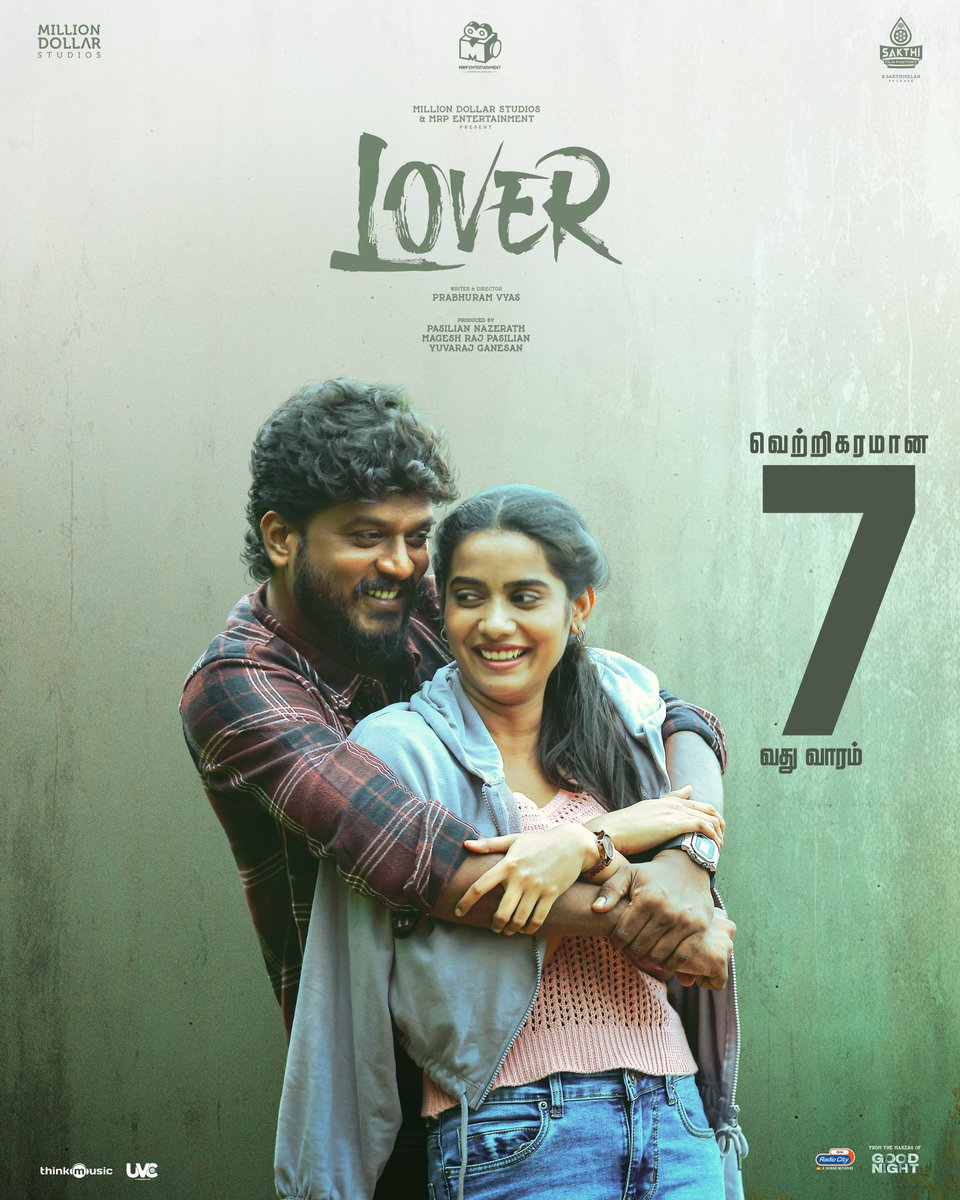 #Lover 7th week in theatres… ❤️