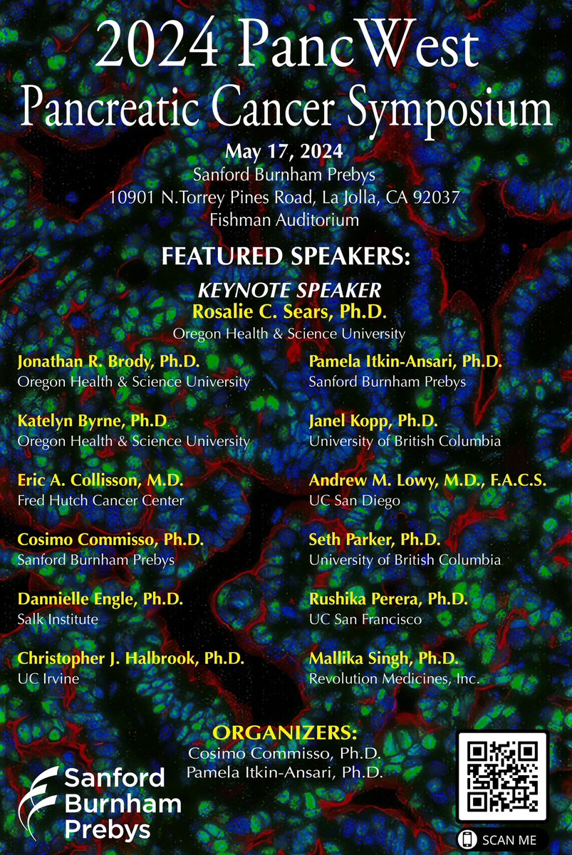 Come join us for PancWest: A Pancreatic Cancer Symposium. Flash talk presenters will be selected from the submitted abstracts.