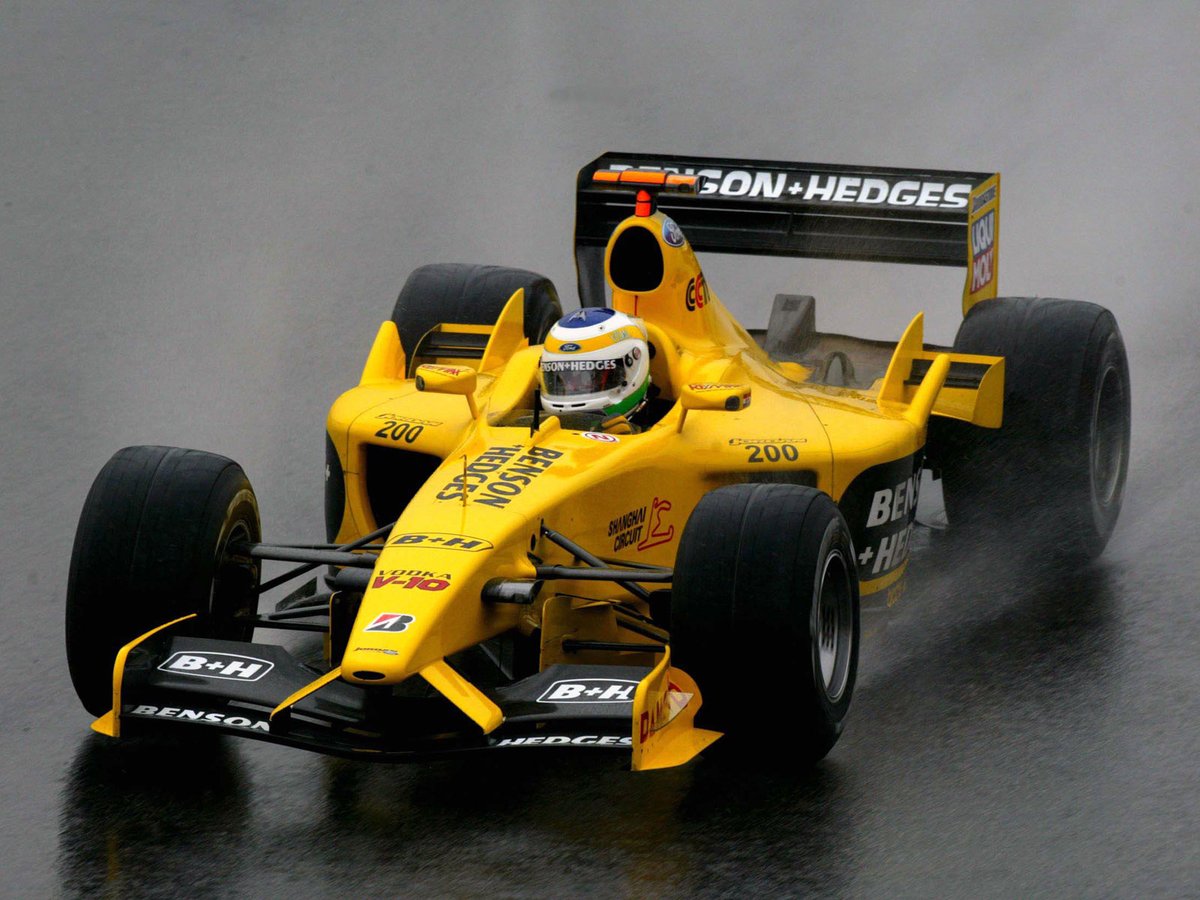 2003 BRAZIL Giancarlo Fisichella, Jordan-Ford EJ13, Interlagos #F1
