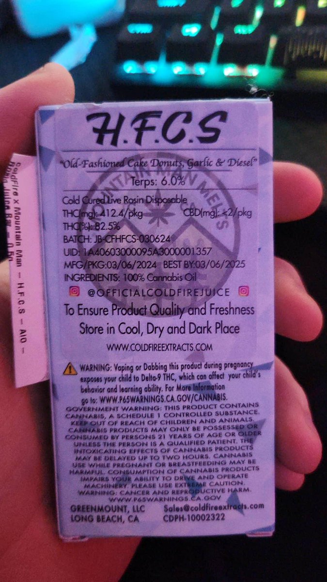 IxBeast (@ixbeast) on Twitter photo <a href="/ColdFireExtract/">ColdFire Extracts</a> Got one of the Live Rosin disposables, straight gas! Love the terp profile and the high is awesome, thanks <a href="/ErickKhan_/">Erick Khan</a> for putting me onto it back in 2022! <a href="/ColdFireExtract/">ColdFire Extracts</a> Got one of the Live Rosin disposables, straight gas! Love the terp profile and the high is awesome, thanks <a href="/ErickKhan_/">Erick Khan</a> for putting me onto it back in 2022!