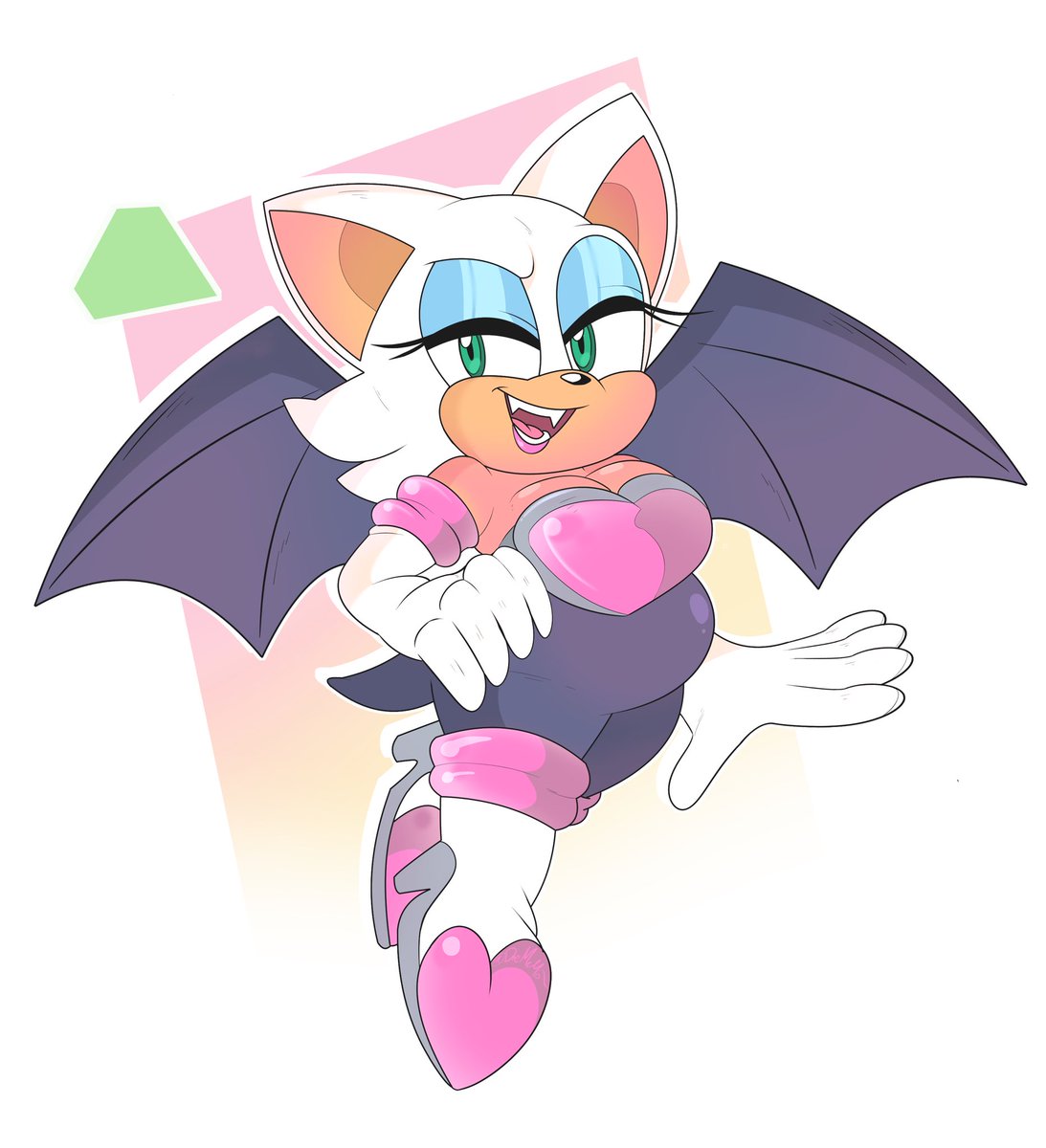 rougie wougie #Sonic #SonicTheHedegehog 🦇 💎