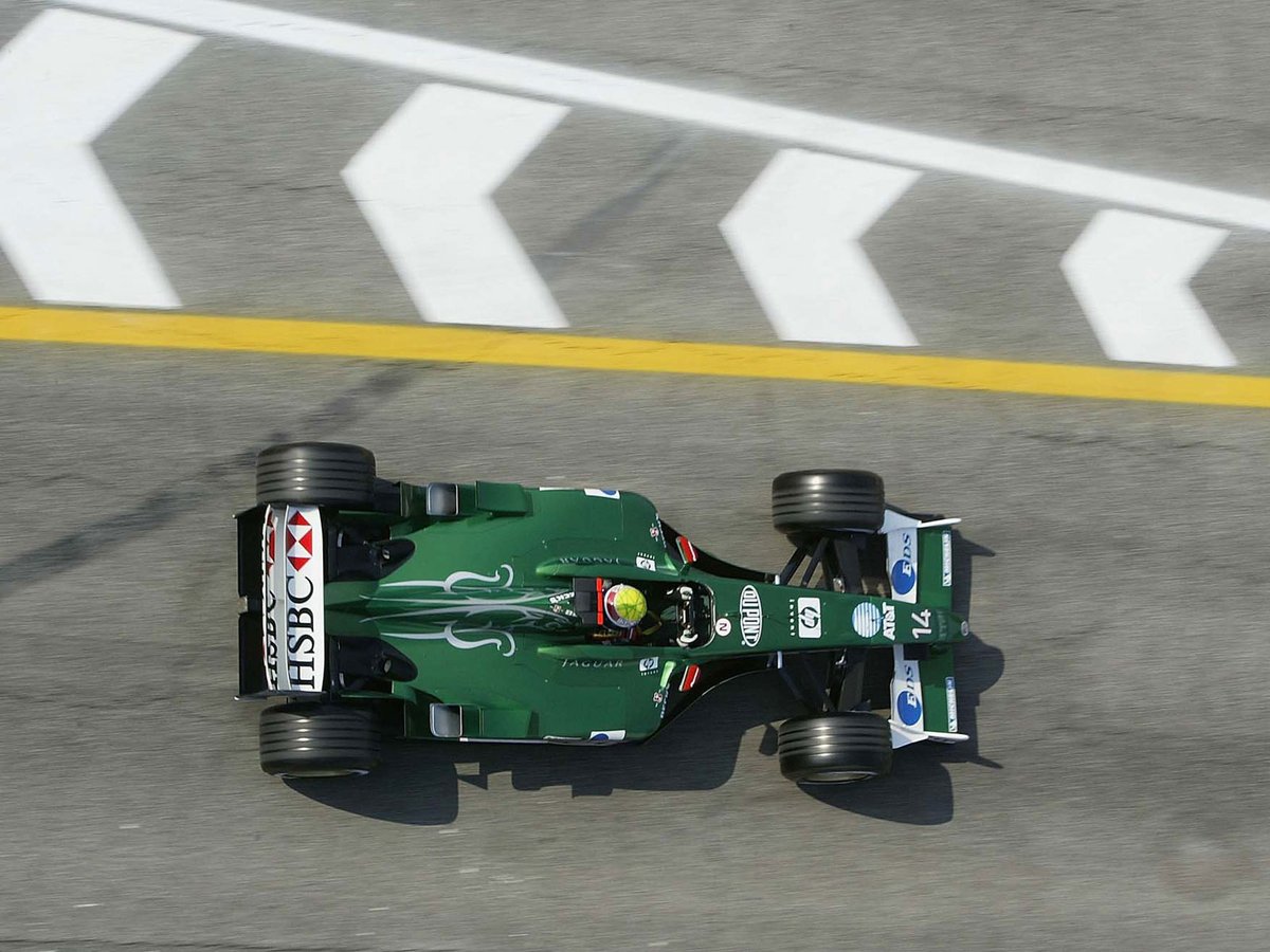 2003 SAN MARINO Mark Webber, Jaguar-Cosworth R4, Imola #F1