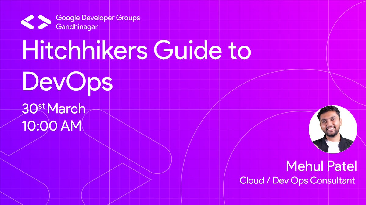 GDG_Gandhinagar's tweet image. Ready to embark on an intergalactic journey through the universe of DevOps? 🚀 Join us for 'The Hitchhiker's Guide to DevOps' event! 📚 Explore the galaxy of best practices, tools, and strategies to navigate your  journey with ease.  #DevOps 
for details gdg.community.dev/events/details…