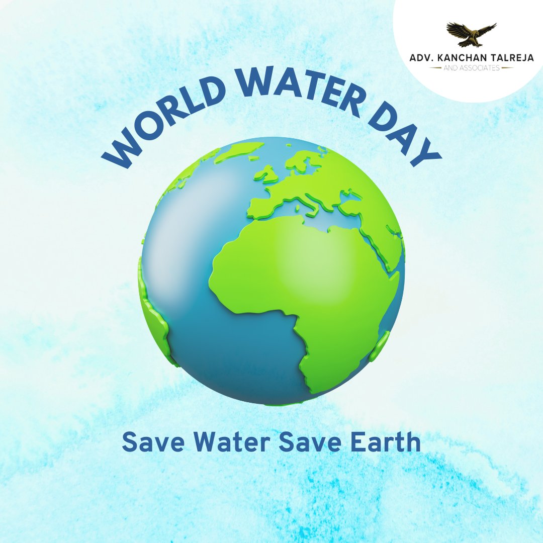 'As legal advocates, we recognize the critical importance of conserving water for sustainable development. On #WaterConservationDay, let's commit to protecting our water resources through responsible practices,Join us in safeguarding this vital resource for future generations. 💧