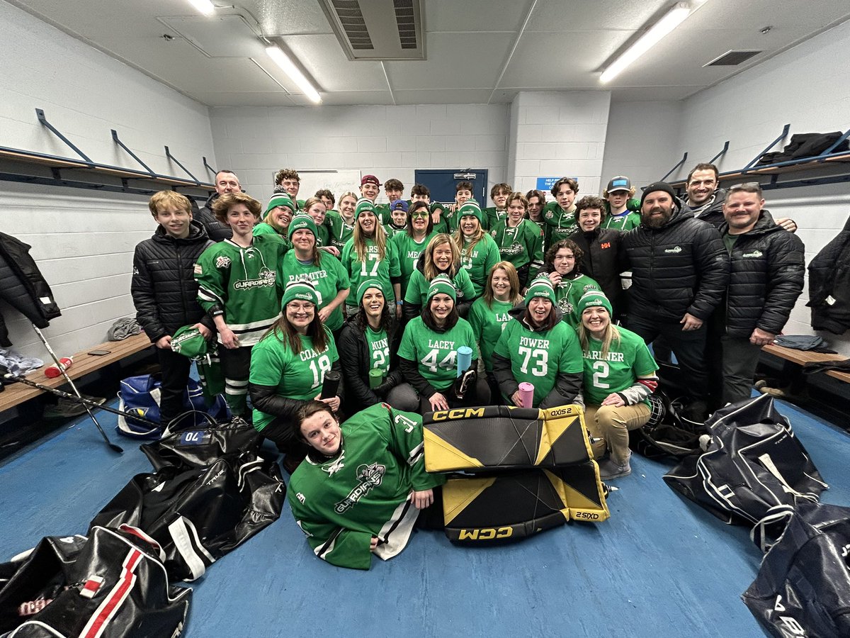 Great support tonight and every night for the #GreenMachine! Special shout out to the moms for making game 1 extra special. <a href="/DJHLnews/">@djhlnews</a>