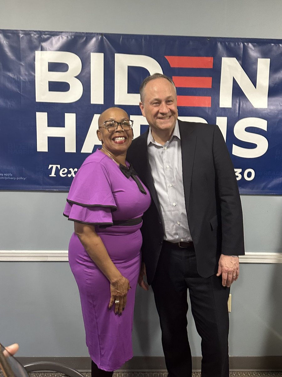 An incredible thrill to bring Labor leaders together to visit with Second Gentleman Doug Emhoff today to talk about the most pro-worker administration in history and why we need to reelect @JoeBiden and @KamalaHarris — working folks are fired up! #copolitics