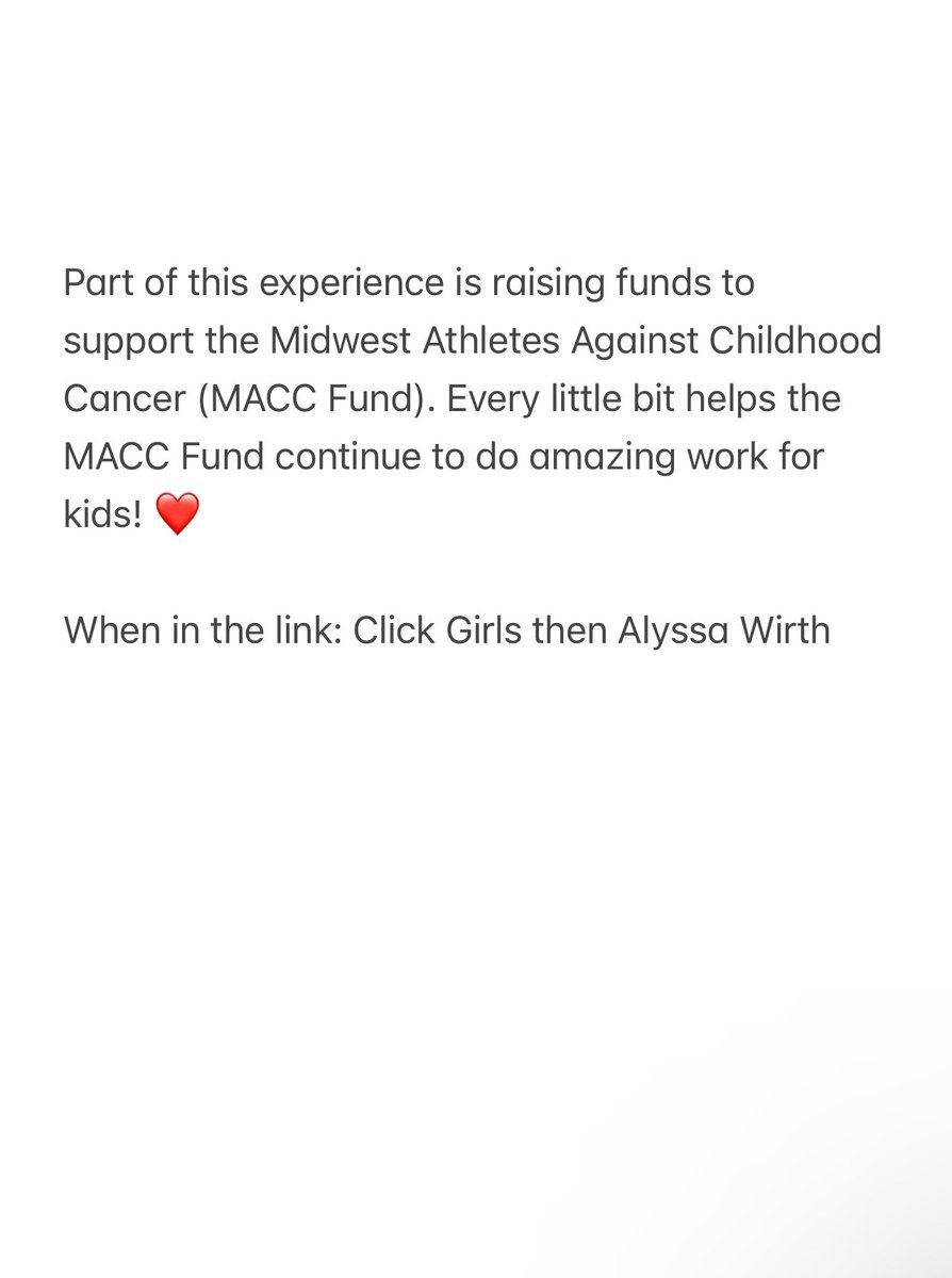 Alyssa Wirth tweet media