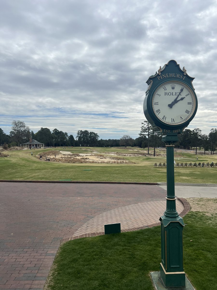 What a few days we had. Few places on earth as fun as @PinehurstResort Thanks for having us!