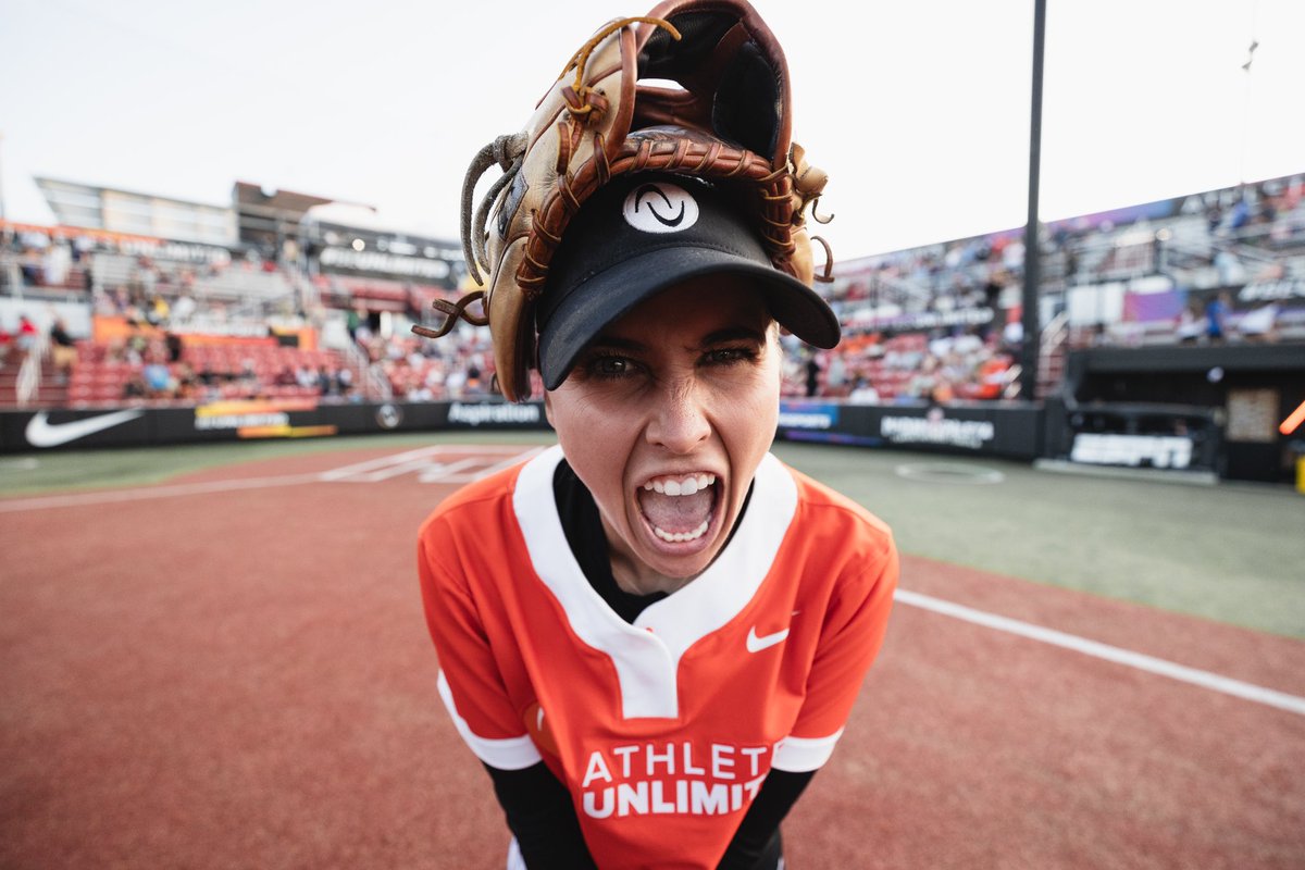 “AU is playing the @okcityspark in July?!?” Pro Softball is DOING IT. LFG!! 😱: @SisBates22