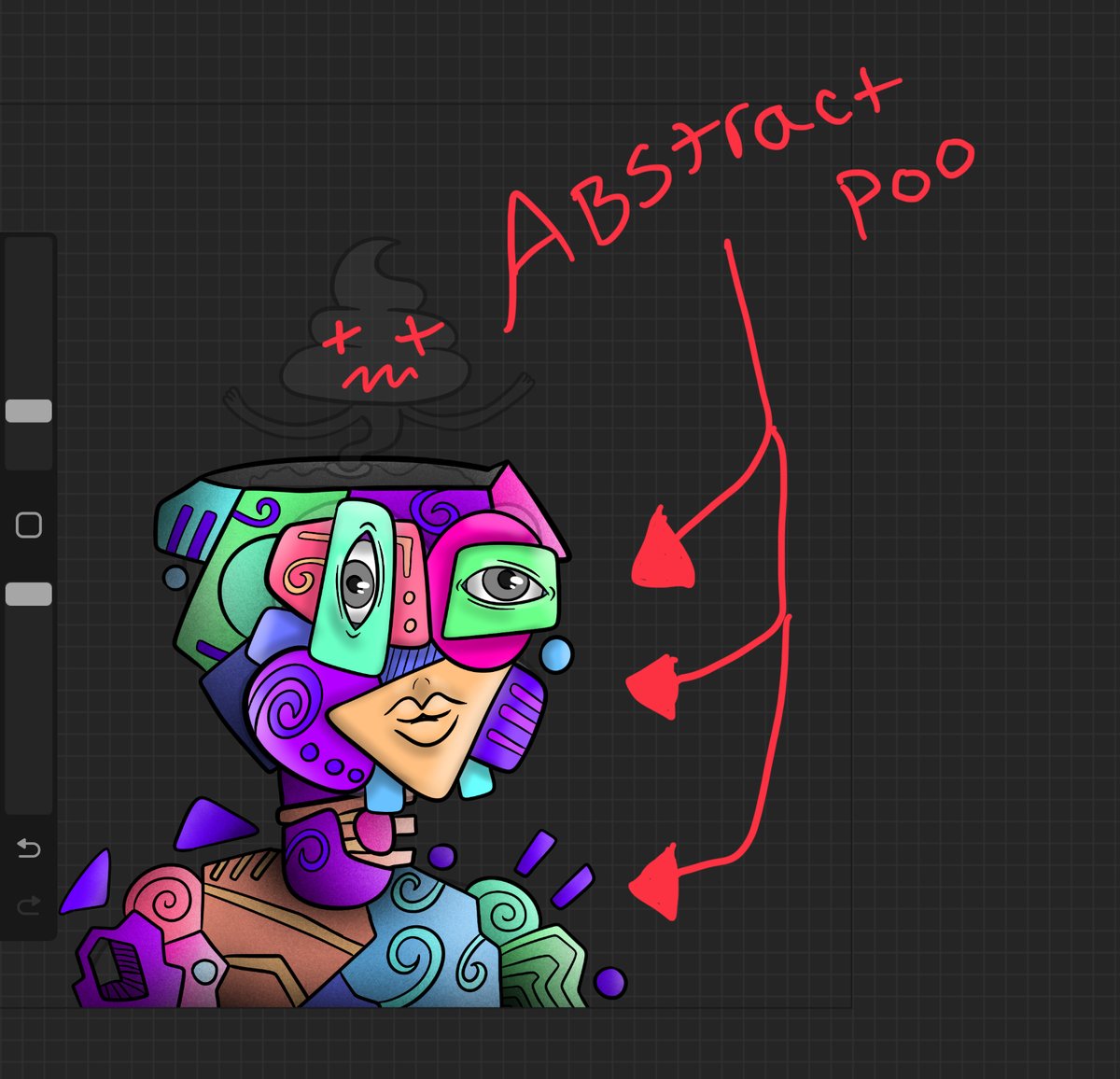 Abstract Poo
