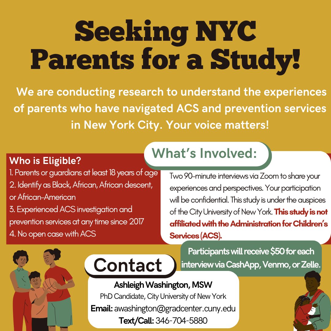 Seeking NYC Parents for a Study! Share your experience with ACS preventive services cuny547-my.sharepoint.com/personal/awash…