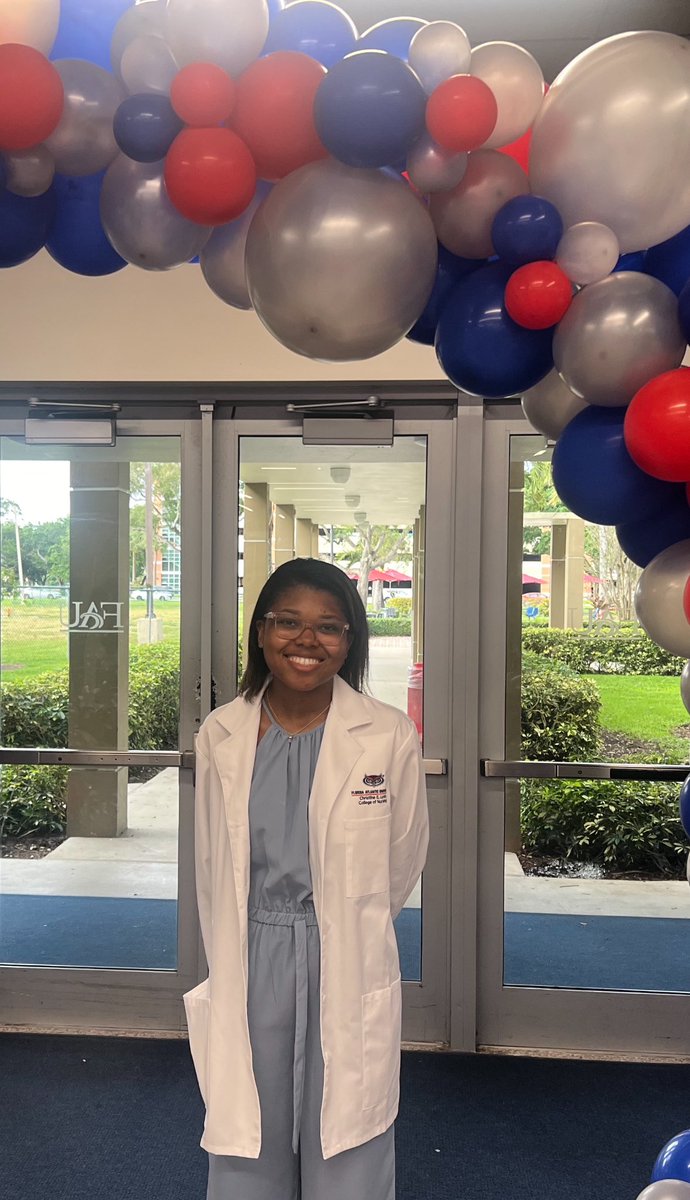 I was so excited and proud to attend my daughter's White Coat Ceremony @faunursing today!! 🩺 She's embarking on a journey of compassion and dedication! 🎉 #Proudmom