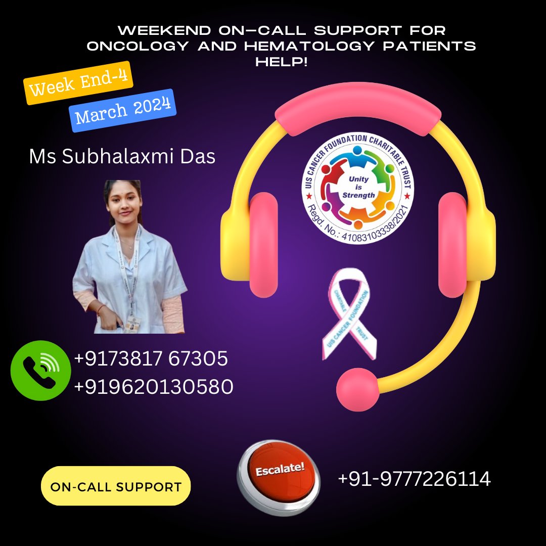 UnityIsStrengt6's tweet photo. "No one should fight cancer alone, that's why the UISCF provides on-call support to underprivileged patients on weekends. Their dedication to helping those in need is truly inspiring. Together, we can make a difference in the fight against cancer #UISCancerFoundation https://t.co/uNw3erIRP4