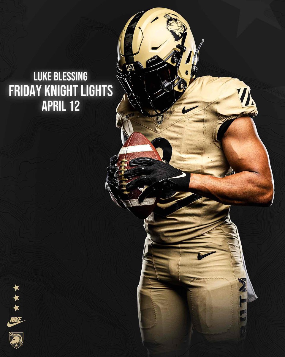 Can’t wait to be at @ArmyWP_Football on April 12th for the spring game!! Thank you @MikeViti for the invite! @GOBIGRED19 @JK_SpeedKillz