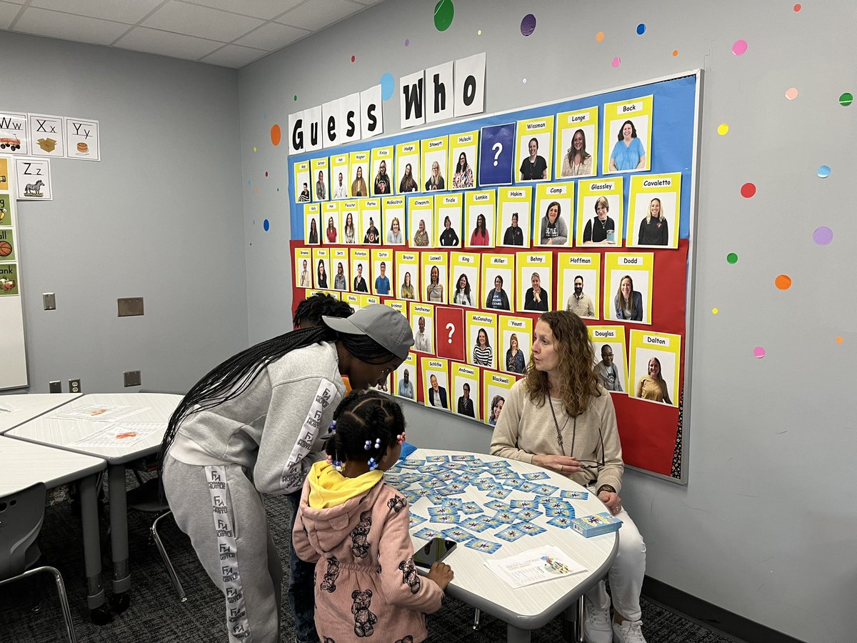 Math and Literacy Game Night! Such a great evening with our students, families and staff together having fun and playing games! 🐾 @msdwt