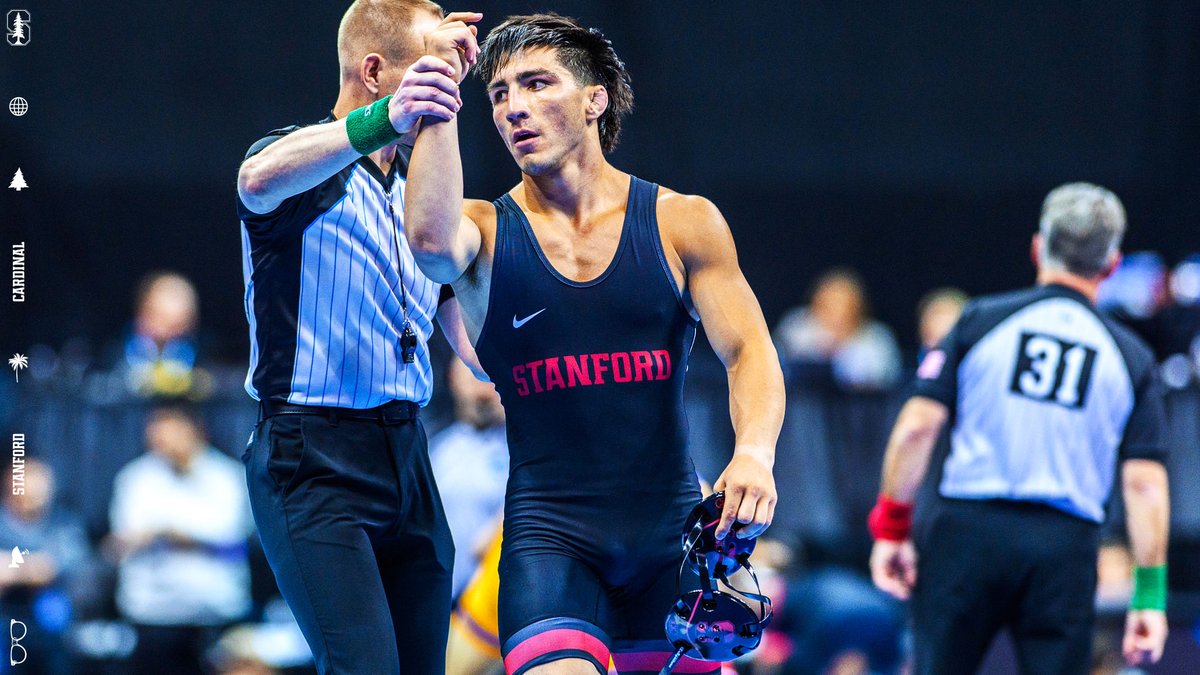 157: (6) @dancardenas advances to the quarterfinals with an 8-0 maj. dec. over (11) Brayton Lee (IU) 👏 📸 » @Tony_Rotundo #GoStanford x #GoldRush