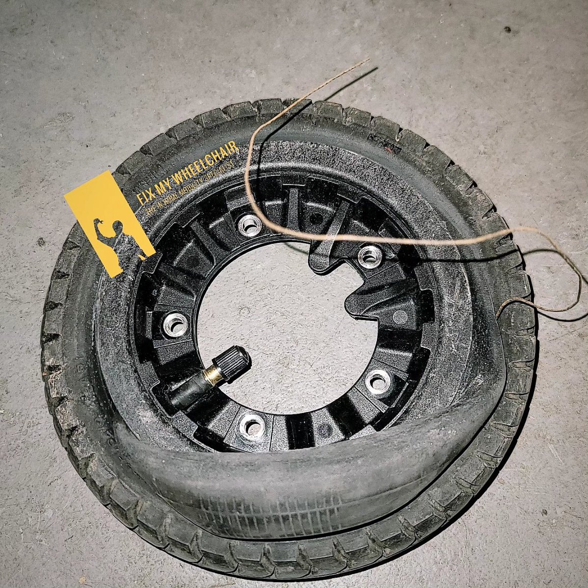 Damaged tire on your motorized wheelchair or scooter? Get a price quote on a replacement on fixmywheelchair.com

#Wheelchair #WheelchairLife #WheelchairLifeStyle #PrideMobility #Disability #DisabilityAwareness #Disabled #Amputee #NursingHome #Medical #nyc #NewJersey #NewYork