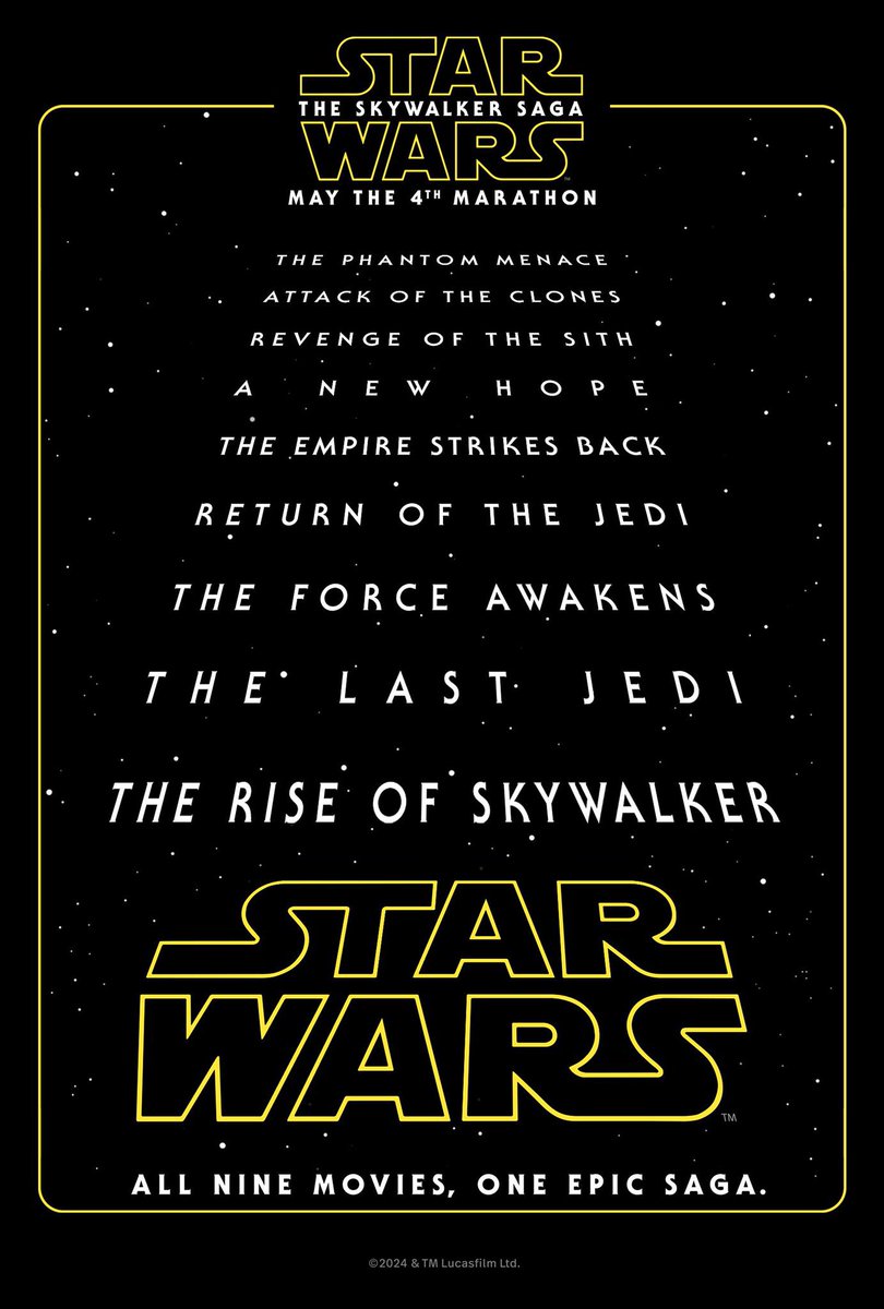 GeeksOfColor's tweet photo. Check out the poster for the 'Star Wars' May the 4th marathon. https://t.co/KLFk4Bbo0t
