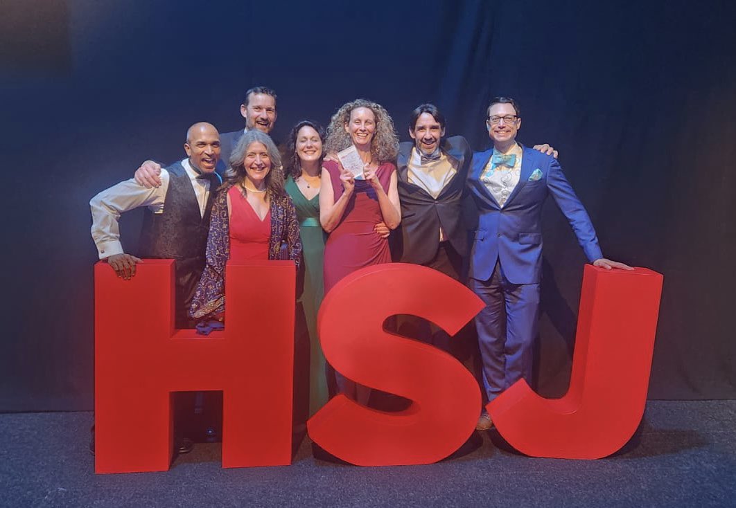 Team work makes the dream work! Our dream is to end the T2D epidemic. Thanks for recognising the efforts and results of our passionate Lifestyle Club team tonight @HSJ_Awards and well done to all of the team for making it happen! #T2D