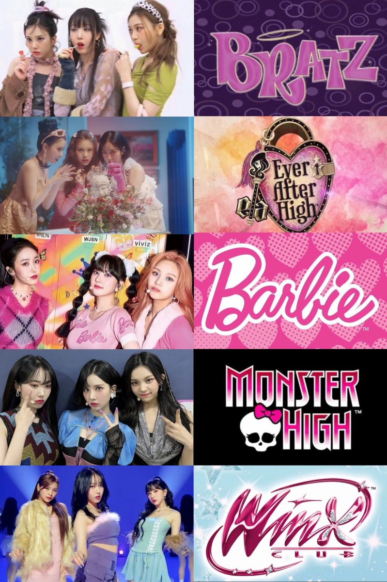 sinbthinker's tweet photo. #viviz as bratz, ever after high, barbie, monster high &amp; winx ! https://t.co/K64IvWq4IY