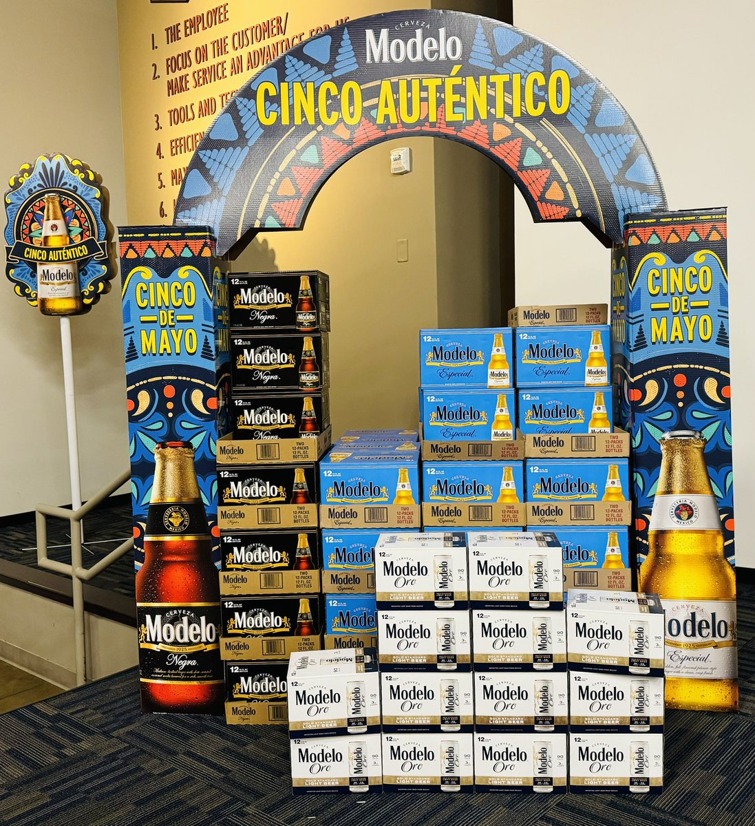 Shout out to our PARTNERS at Constellation and Heineken for SUPPORTING our 2024 Cinco de Mayo kick off event ! Thanks for the great PARTNERSHIP! 🍺🥳🌮