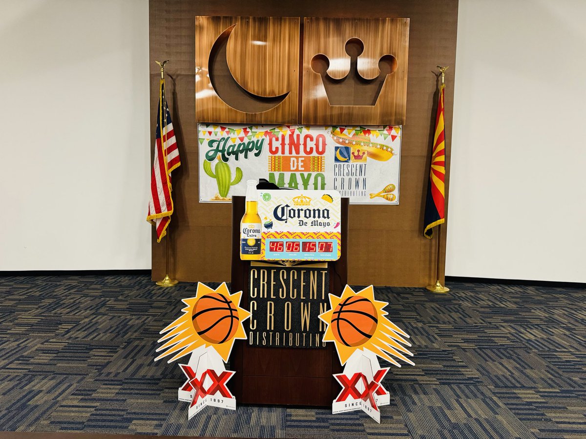 CCDAZ's tweet image. Shout out to our PARTNERS at Constellation and Heineken for SUPPORTING our 2024 Cinco de Mayo kick off event ! Thanks for the great PARTNERSHIP! 🍺🥳🌮