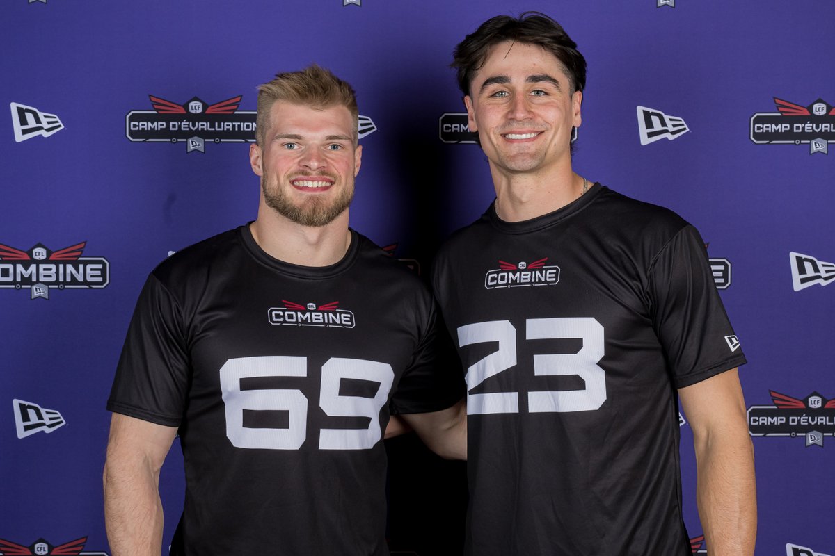 Our guy @cbauman10 at the @CFL Combine ⚔️ Good luck this week, Casey 🙌 #BuildingChampions | #CFLCombine