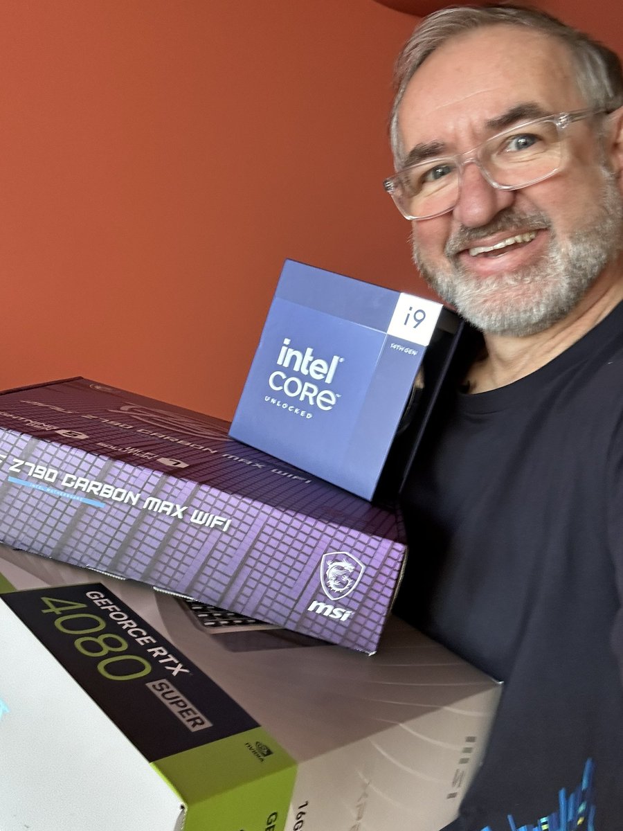 ToastRackTV's tweet image. Today’s the day - live upgrading my #EscapefromTarkov gaming PC with a brand new #14thGen #IntelCore i9-14900K CPU, an amazing MSI MPG Z790 motherboard AND a brand new #MSI #GeForce RTX 4080 SUPER 16G EXPERT GPU Thanks to @intelanz and @australiamsi #ad twitch.tv/toastracktv