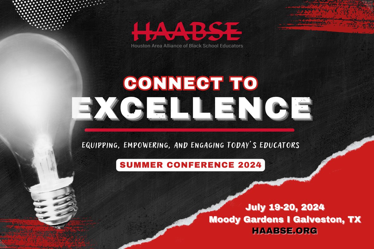 📢 Get ready for an empowering experience! Registration is now OPEN for the @HAABSE3 Connect to Excellence Conference 2024! Don't miss this chance to connect with fellow educators, gain valuable insights, and level up your skills! Secure your spot today: bit.ly/HAABSEConnect24