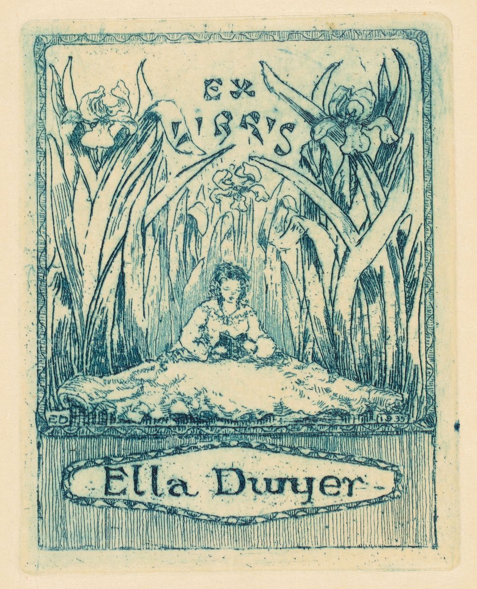 statelibrarynsw's tweet image. For nearly as long as books have been printed, bookplates have accompanied them.

Librarian Alice Tonkinson writes about Ella Dwyer, one of Australia's most talented bookplate designers in our new issue of #Openbook.

Read the story: ow.ly/T05I50QVgeS