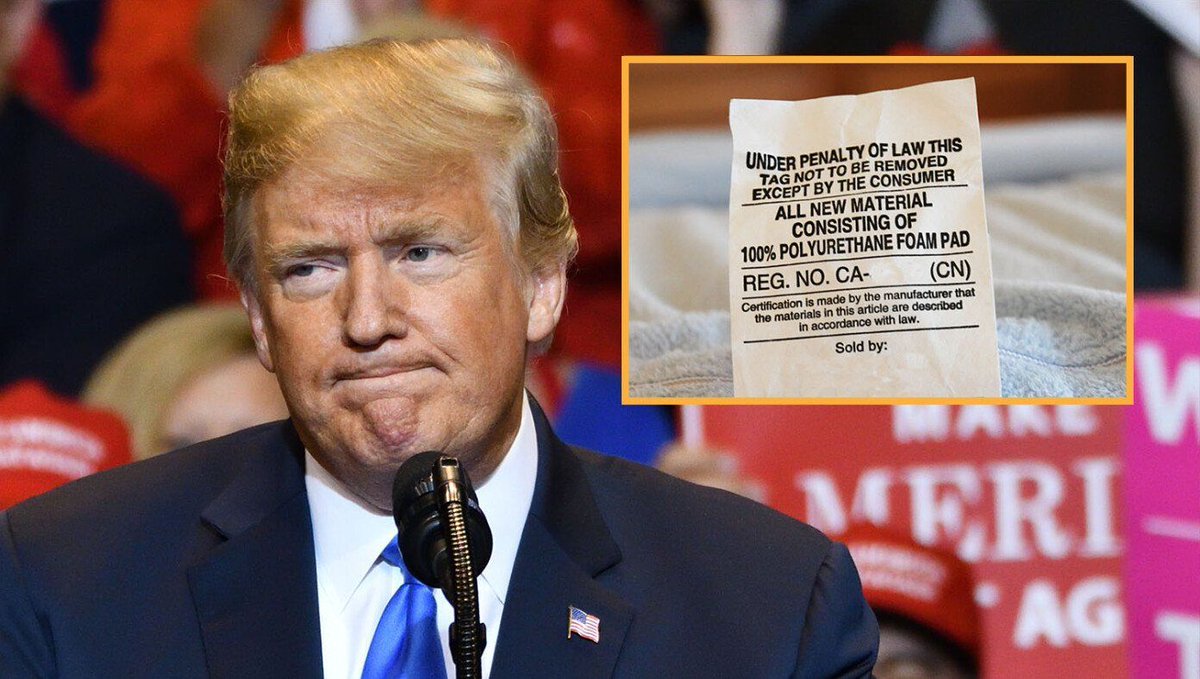 Trump Indicted For Removing Mattress Tag In 1997 buff.ly/3pS0pdM
