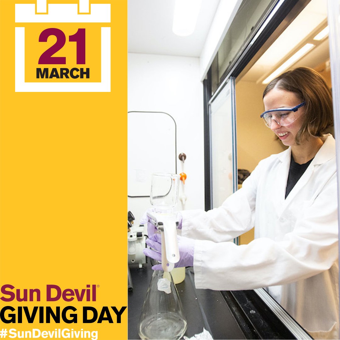 As #SunDevilGiving Day continues, there's still time to make an impact on the causes that matter to YOU. 
You can be a part of this journey, helping our students emerge as the innovative leaders and pioneers of tomorrow. Let's continue to shape a bright future together! 🚀🌎💫