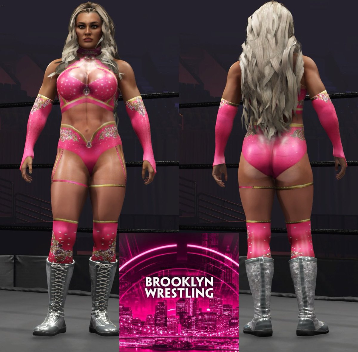 Post:
Character: @tiffstrattonwwe 
Gear: NXT Pink 2023
Cc: No
Logos: @theutoppian 

#WWE #WWEGAMES #WWE2K24 #TiffanyStratton