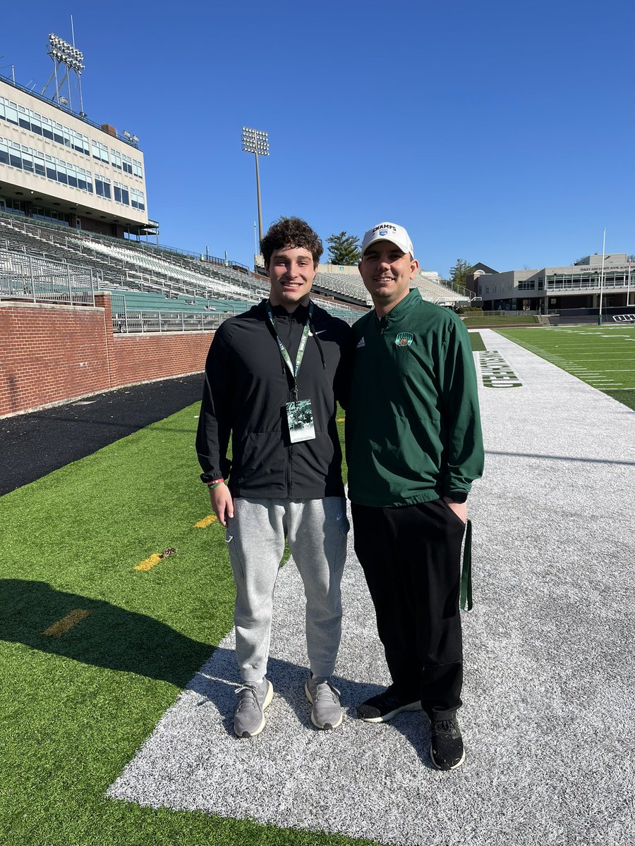 Amazing day at Ohio University! Thank you @CoachAlbin and @CoachFaanes for a great experience. #OUohyeah @coach_nowinsky @CoachJohnHauser @TREMAYNE_SCOTT