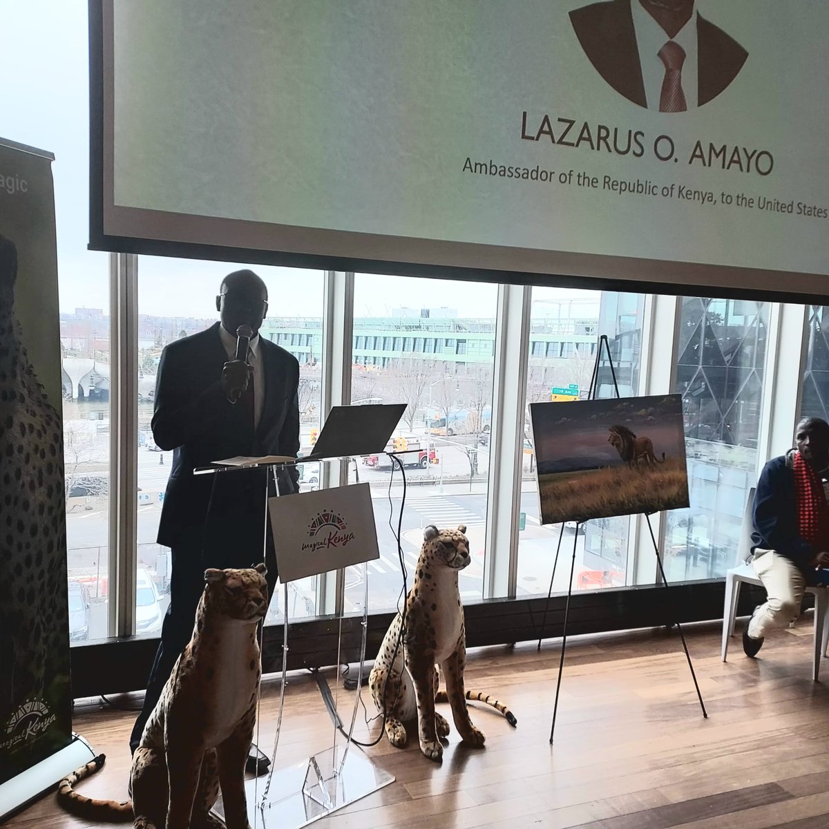 1/5 A well attended Magical Kenya Roadshow was held in New York yesterday at the Standard High Line Hotel.