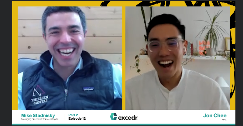 jonchee_excedr's tweet photo. Check out interview with Mike Stadnisky