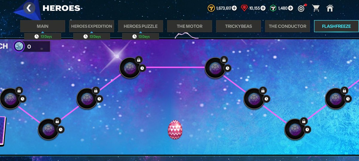 FirstHalfYT's tweet photo. Find 3 eggs to claim 2x Mascherano in store
First egg is in FLASHFREEZE https://t.co/3bpZBaK2XE
