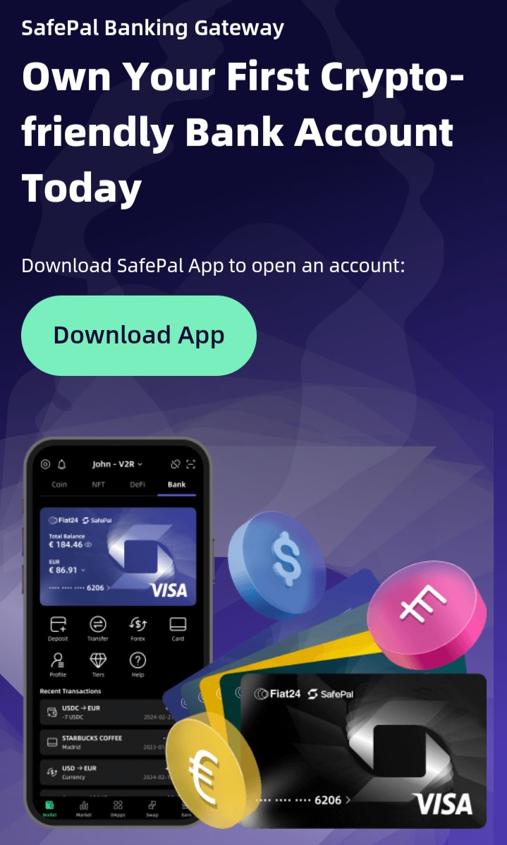 CriptoHolmes's tweet photo. #SafepalBank #Safepal
https://t.co/VK1vEVD0Ge https://t.co/eHtdghsg5E
