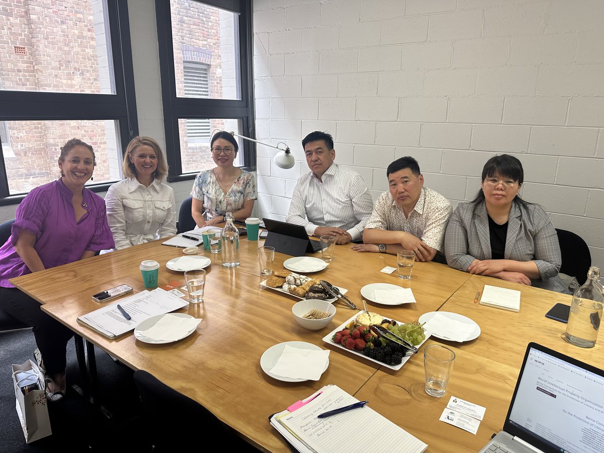 This week we were delighted to host a delegation from Mongolia to chat about the Australian book industry and copyright. Our thanks to @AusCopyright, Ms Enkhtuvshin Lunden, Mr Baatarsaikhan Doljin, Mr Batkhuyag Gotovtseren, and Ms Enkhtuya Lkhamragchaa for joining us.