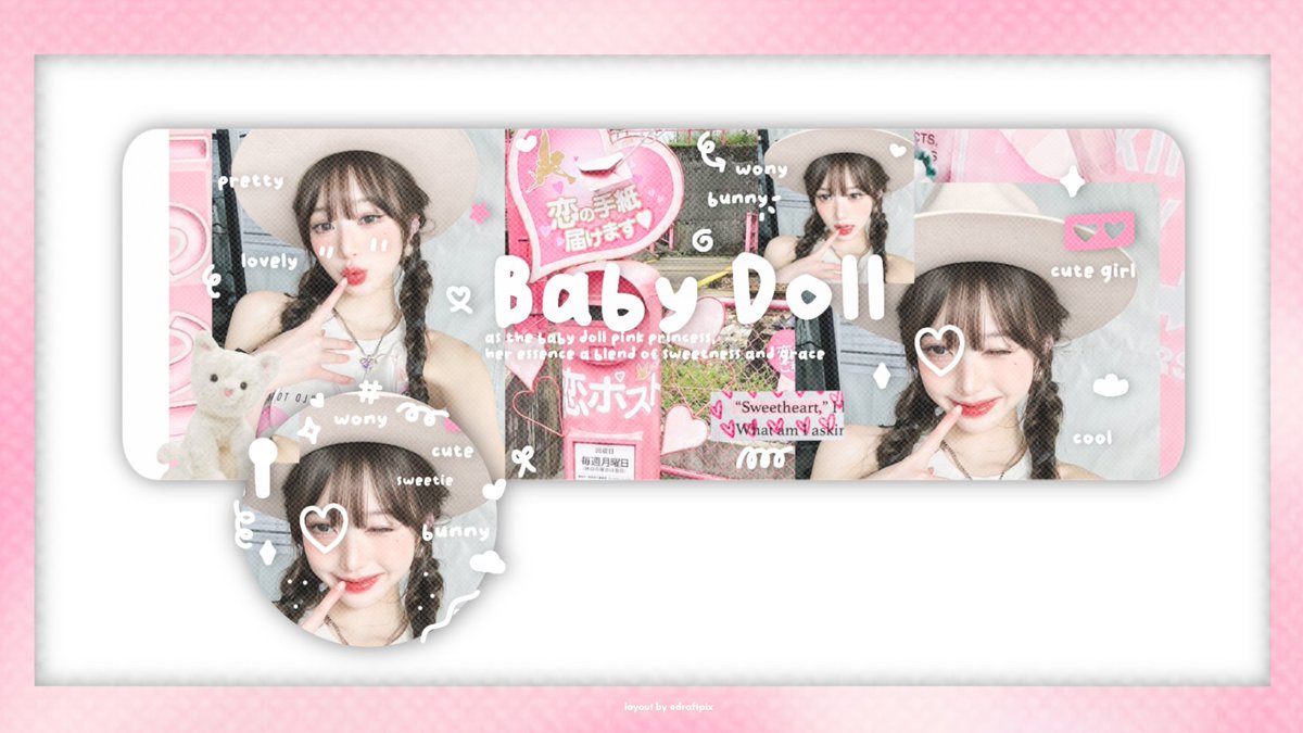 draftpix's tweet image. 🩷 help rt

aloooo✨ bole minta ospeknya buat anak barukuuuu?🥺 enaknya dijual brp yahh?👉🏻👈🏻 kalau ada kesamaan sama BA lain boleh langsung ketuk dmku yaa! oiyaa aku juga sedang mencari 🐰 drop 2-3 foto senada nanti orang terpilih bakal aku bikinin🎠

#zonauang