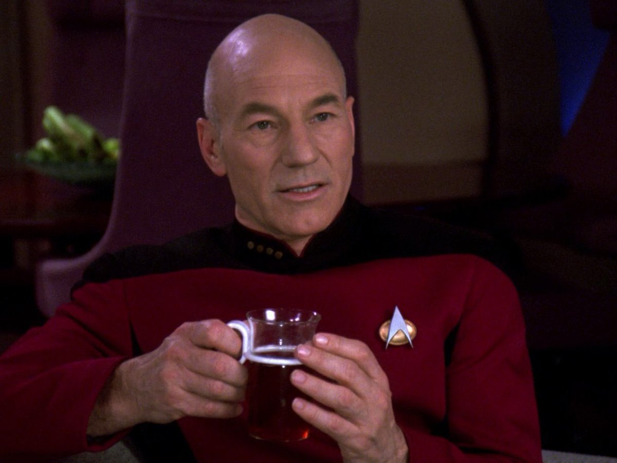 jaden1342's tweet image. DAY 3️⃣6️⃣8️⃣ OF RETWEETING UNTIL @StarTrekOnPPlus ANNOUNCES A #STARTREKLEGACY SERIES WITH @TerryMatalas AS SHOWRUNNER!

COFFEE? TEA? RAKTAJINO? WHAT’S A CAPTAIN TO DRINK DURING THOSE LATE NIGHTS &amp;amp; EARLY MORNINGS?

CONTINUE TO BE #BELOUD🖖 FOR MORE 25TH CENTURY TREK!