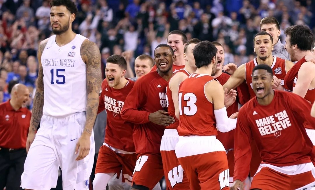 barryisthedon's tweet photo. Kentucky low key hasn't been the same since Wisconsin made them 38-1 in 2015 https://t.co/Ti8Bc0g7U4