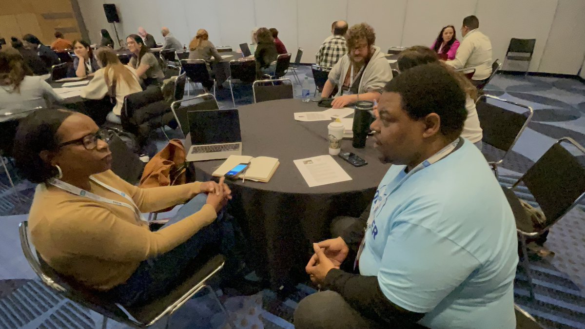 This morning’s @GomoEdS Restorative Practices in STEM session for #NSTASpring24 was straight 🔥! I put the attendees in scenarios they were not ready for thanks to @Rabia1N. Many attendees said they walked away different. Just the beginning! Wait and see! #WhyGOMO